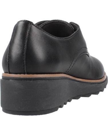 CLARKS SHARON RAE BLÜCHER SCHWARZ BLACK