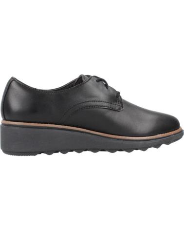 CLARKS SHARON RAE BLÜCHER SCHWARZ BLACK