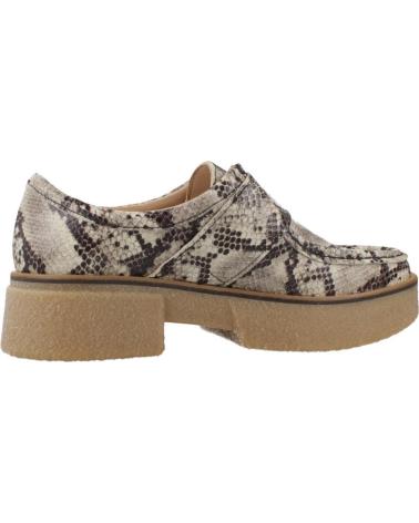 MOCASSINS CLARKS LINO MONK ESTAMPA ANIMAL GREYSNAKE GREYSNAKE