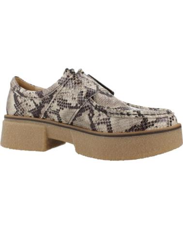 MOCASSINS CLARKS LINO MONK ESTAMPA ANIMAL GREYSNAKE GREYSNAKE