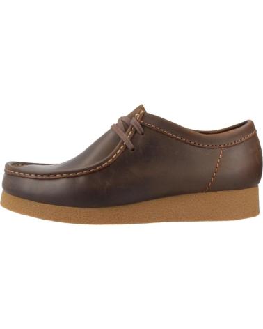 CLARKS WALLABEE EVO LOAFER AUS BRAUNEM BEESWAX-LEDER BEESWAX