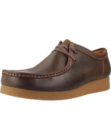 CLARKS WALLABEE EVO LOAFER AUS BRAUNEM BEESWAX-LEDER BEESWAX
