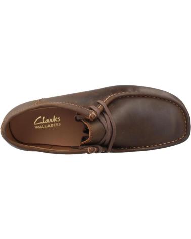 CLARKS WALLABEE EVO LOAFER AUS BRAUNEM BEESWAX-LEDER BEESWAX