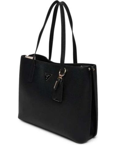 GUESS MERIDIAN II GIRLFRIEND TOTE BAG HWBG69 74230 BLACK BLA