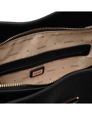 GUESS MERIDIAN II GIRLFRIEND TOTE BAG HWBG69 74230 BLACK BLA