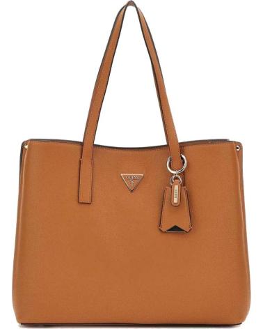 GUESS MERIDIAN II GIRLFRIEND TOTE BAG HWBG69 74230 COGNAC COG