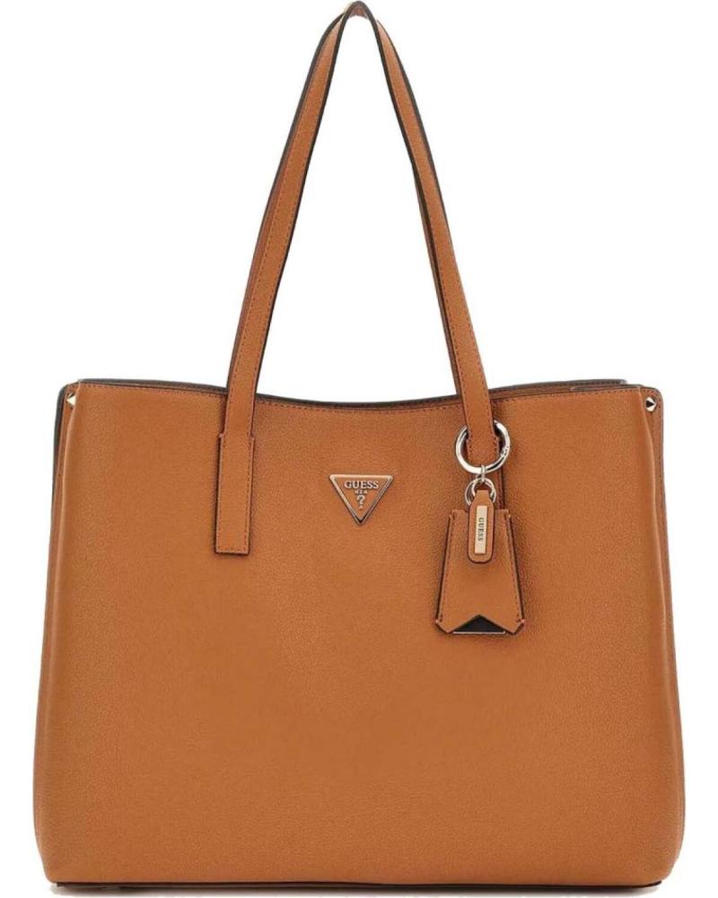 GUESS MERIDIAN II GIRLFRIEND TOTE BAG HWBG69 74230 COGNAC COG