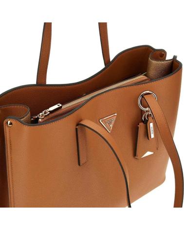 GUESS MERIDIAN II GIRLFRIEND TOTE BAG HWBG69 74230 COGNAC COG