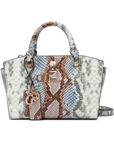 GUESS MINI SATCHEL TASCHE HWKG96 55760 MIT ANIMAL-PRINT MBM