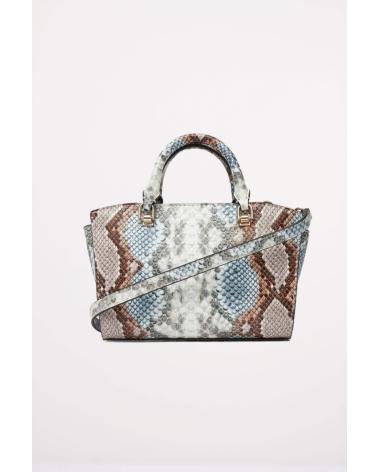GUESS MINI SATCHEL TASCHE HWKG96 55760 MIT ANIMAL-PRINT MBM
