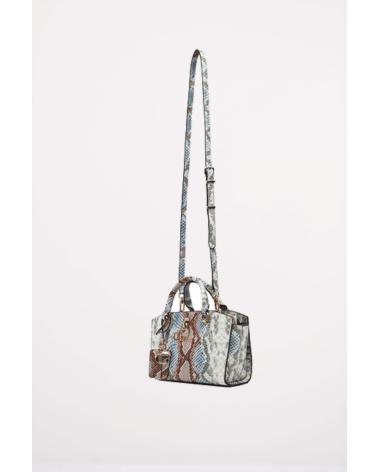 GUESS MINI SATCHEL TASCHE HWKG96 55760 MIT ANIMAL-PRINT MBM