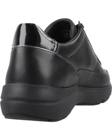 CLARKS TIVOLI ZIP CASUAL SHOES - BLACK BLACK
