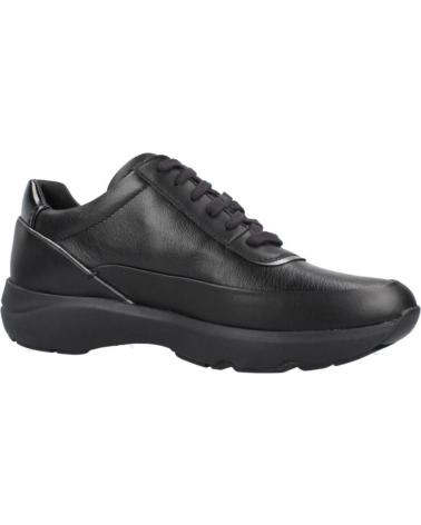 CLARKS TIVOLI ZIP CASUAL SHOES - BLACK BLACK