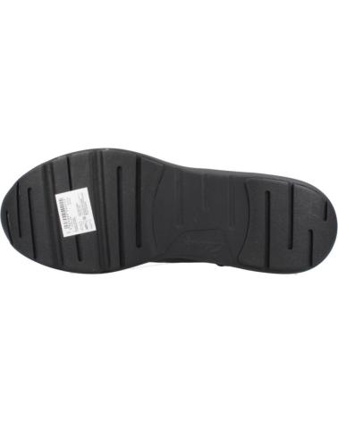 CLARKS TIVOLI ZIP CASUAL SHOES - BLACK BLACK