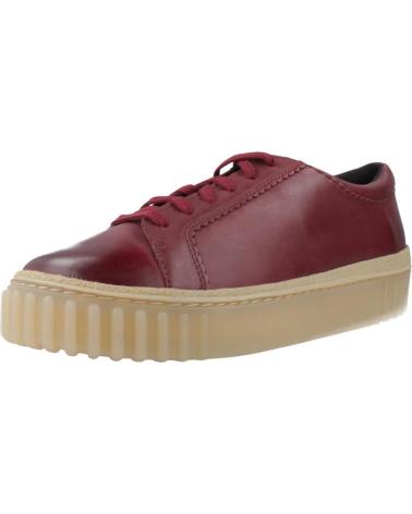 SAPATILHAS CLARKS MAYHILL WALK BORDÔ BURGUNDY BURGUNDY