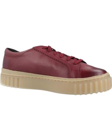 SAPATILHAS CLARKS MAYHILL WALK BORDÔ BURGUNDY BURGUNDY