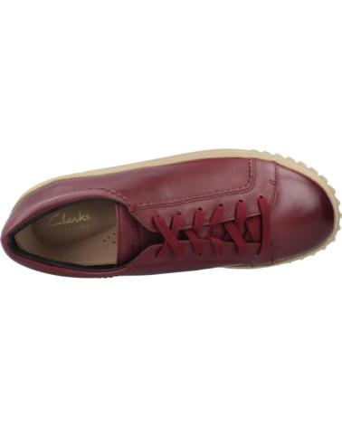 SAPATILHAS CLARKS MAYHILL WALK BORDÔ BURGUNDY BURGUNDY