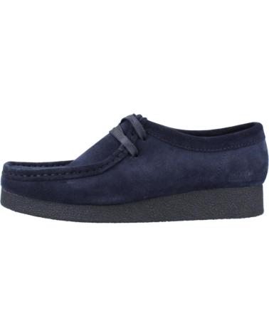 MOCASSINS CLARKS WALLABEE EVO AZUL MARINHO NAVY