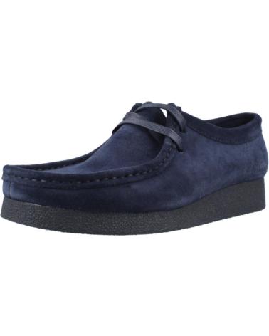 MOCASSINS CLARKS WALLABEE EVO AZUL MARINHO NAVY