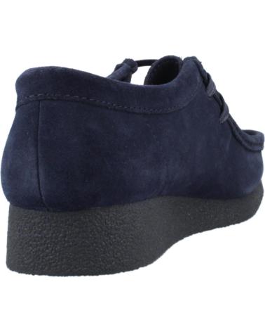 MOCASSINS CLARKS WALLABEE EVO AZUL MARINHO NAVY