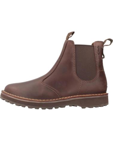 CLARKS SOLSBURY EASY STIEFELETTEN DUNKELBRAUN DRKBRWN DRKBRWN