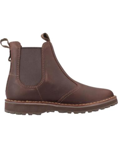 CLARKS SOLSBURY EASY ANKLE BOOTS DARK BROWN DRKBRWN DRKBRWN