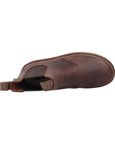 CLARKS SOLSBURY EASY ANKLE BOOTS DARK BROWN DRKBRWN DRKBRWN