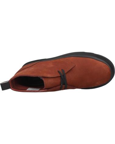 CLARKS BADELL DB ANKLE BOOTS CHESTNUT BROWN CHESTNUT
