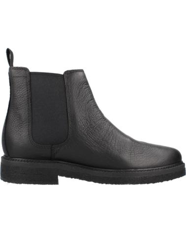 CLARKS CLARKDALE EASY BLACK CHELSEA BOOTS BLACK