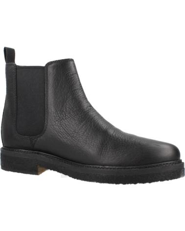 CLARKS CLARKDALE EASY BLACK CHELSEA BOOTS BLACK