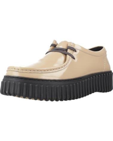 CLARKS ZAPATOS CASUAL TORHILL BEE PATENT BEIGE BEIGE