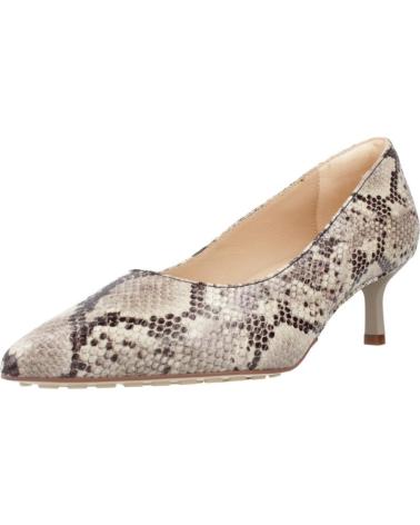 CLARKS ADELA COURT LEA ANIMAL PRINT GRYSNAKE PUMPS GRYSNAKE