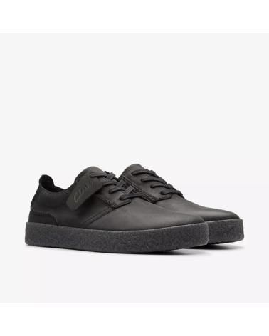 CLARKS STREETHILL LACE - BLACK URBAN SNEAKERS BLACK