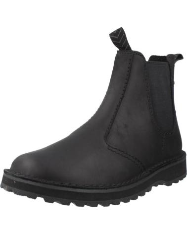 CLARKS SOLSBURY EASY - BLACK CHELSEA BOOTS BLACK