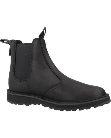 CLARKS SOLSBURY EASY - BLACK CHELSEA BOOTS BLACK
