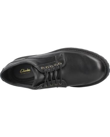 CLARKS RIDGE LO - ZAPATOS DERBY CON CORDONES NEGROS BLACK