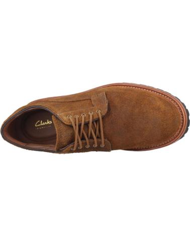 ZAPATOS CLARKS RIDGE LO MARRÓN BROWN BROWN