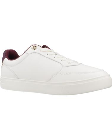 TOMMY HILFIGER ELEVATED COURT SNEAKER - BASKETS BLANCHES YBH YBH