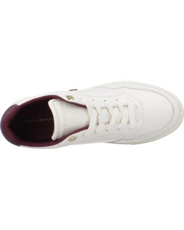 TOMMY HILFIGER ELEVATED COURT SNEAKER - BASKETS BLANCHES YBH YBH