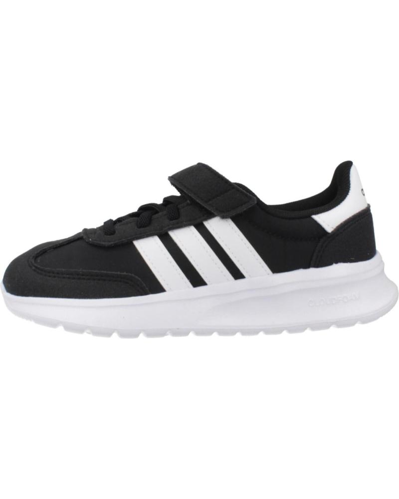 ADIDAS RUN 70S 2.0 EL C JUNIOR SNEAKER SCHWARZ BLACK NEGRO