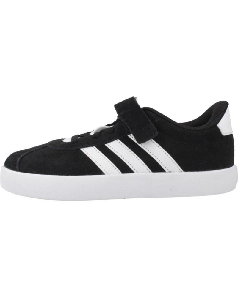 Sportif-De-Niña-ADIDAS-ZAPATILLAS-VL-COURT-3-0-PARA-NINOS-UNISEX-EN-COLOR-NEGRO