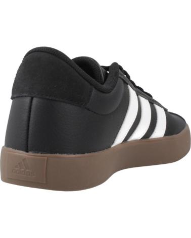 ADIDAS VL COURT 3.0 K - BASKETS NOIR ET BLANC CBLACK-FTWWHT-GUM5