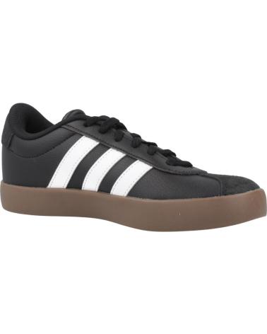 ADIDAS VL COURT 3.0 K - BASKETS NOIR ET BLANC CBLACK-FTWWHT-GUM5