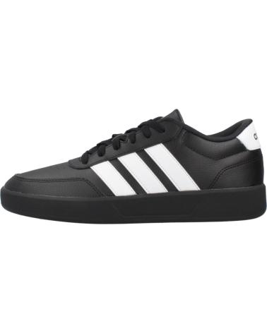 ADIDAS BREAKNET 3.0 BLACK AND WHITE SNEAKERS BLACK