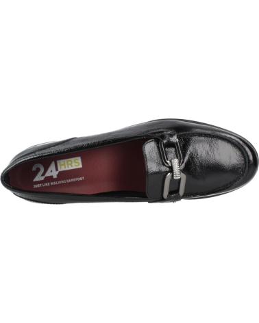 24 HORAS MOCASSINI MODELLO 26558 NERO NEGRO