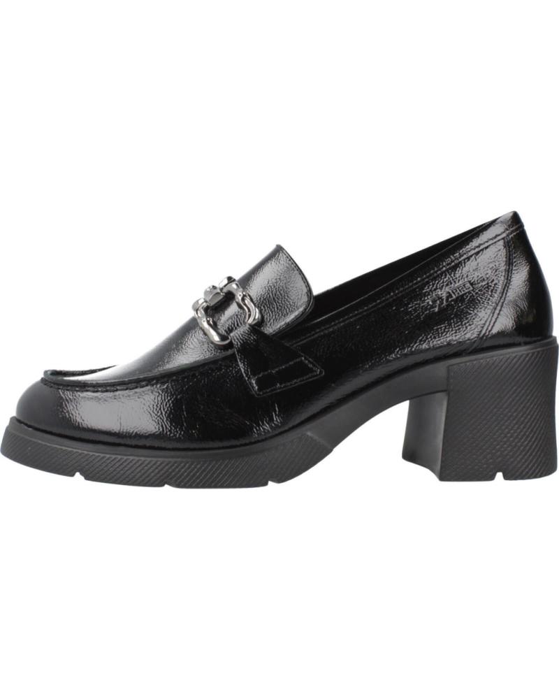 24 HORAS MOCASSINI IN PELLE MODELLO 26607 NERI NEGRO