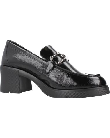 24 HORAS MOCASSINI IN PELLE MODELLO 26607 NERI NEGRO