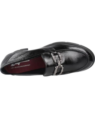 24 HORAS MOCASSINI IN PELLE MODELLO 26607 NERI NEGRO