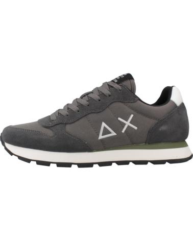 SUN68 TOM SOLID GREY SNEAKERS GRIGIO