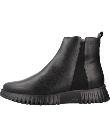 WONDERS WILD A-4404 - BOTÍN CHELSEA NEGRO CON SUELA TRACK NEGRO